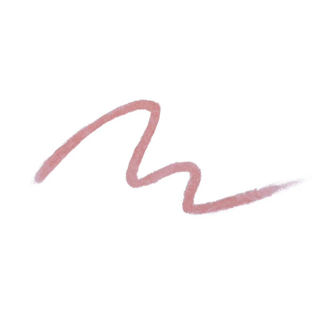 ピンク色の曲線が描かれた画像です。