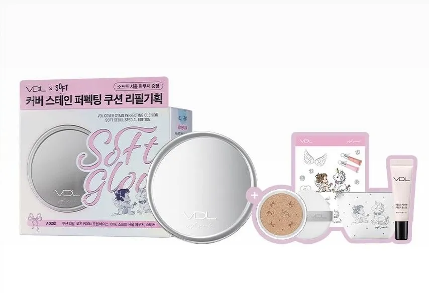 VDLのカバー ステイン パーフェクティング クッション リフィル キットの画像。
