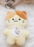 猫のぬいぐるみキーホルダー