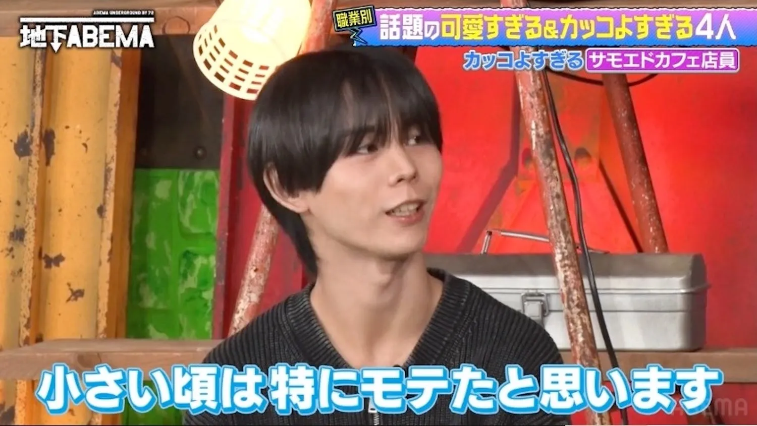 カッコよすぎる サモエドカフェ店員