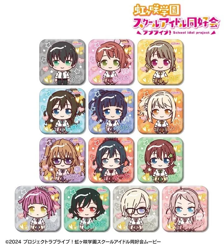 スクエア缶バッジ集合