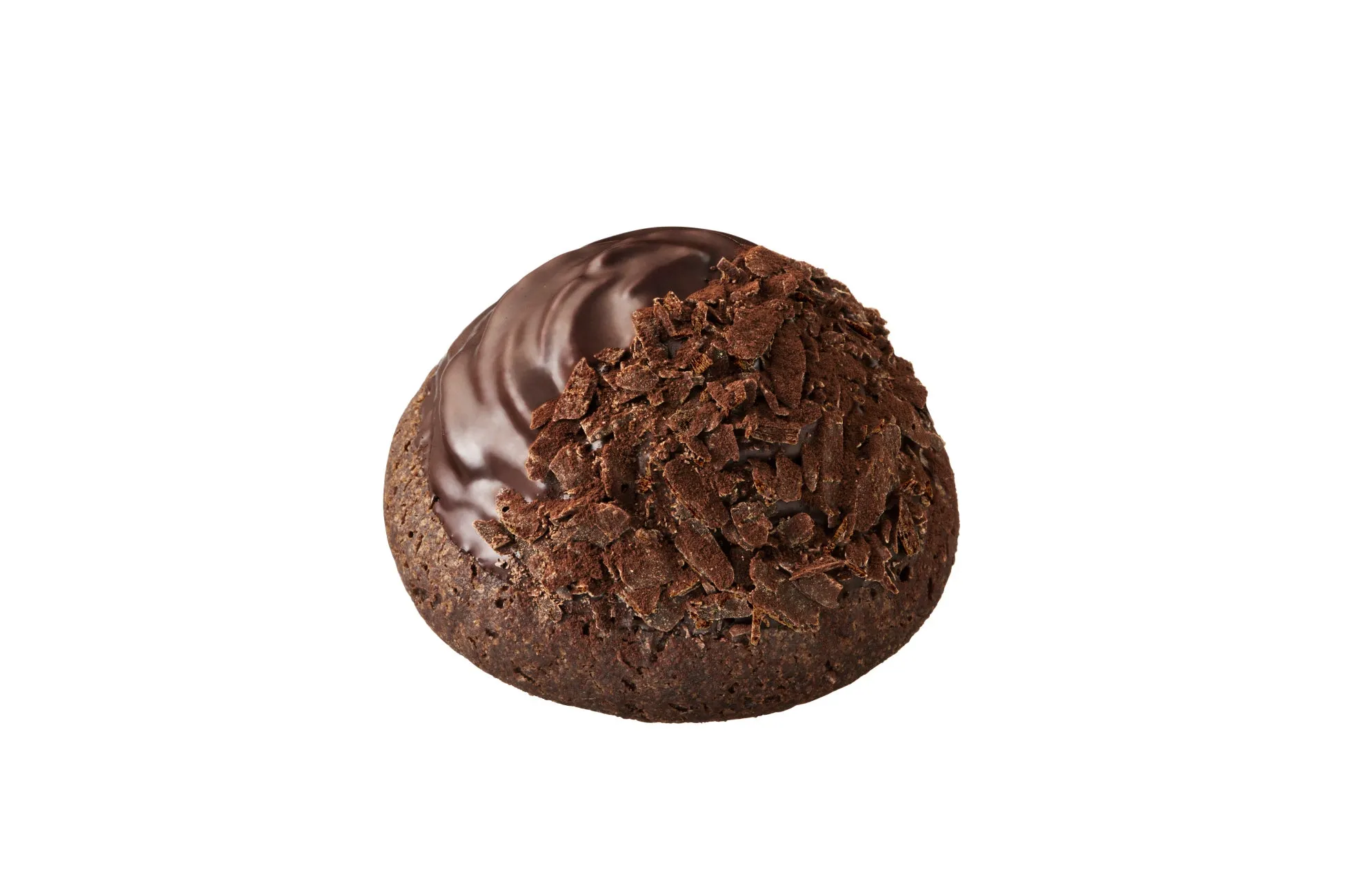 チョコレートでコーティングされたチョコレートのお菓子のクローズアップ